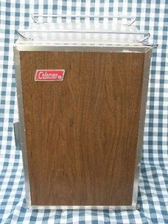 Vintage Retro Coleman Convertible 3 Way Upright Cooler Ice Chest Metal 