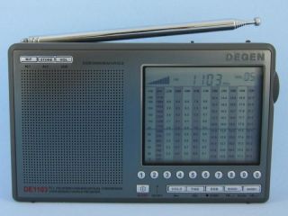 DEGEN DE1103 PLL SW/MW/LW Dual Conversion Digital Radio