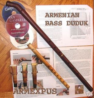   DUDUK Dudek Armenian 3 Reeds+CD CASE Flute VIDEO Armenia Oboe Mey Ney