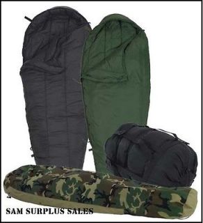 US Military 4 Piece Modular Sleeping Bag Sleep System w/GORTEX Bivy 