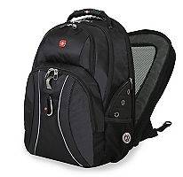 NEW Swiss Army Gear Wenger Backpack 17 Laptop Black