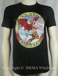 Authentic BLACK SABBATH World Tour 1978 T Shirt S M L XL XXL Ozzy NEW
