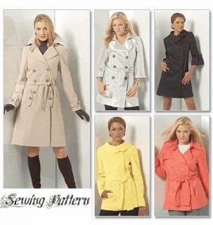 trench coat sewing pattern in Womens Clothing