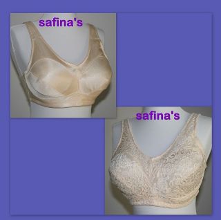 Breezies Set of 2 Satin and Lace Support Bras A20152