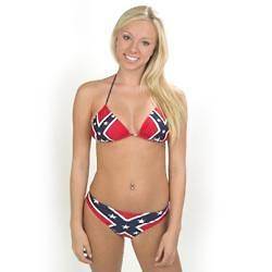 rebel flag bikini in Swimwear