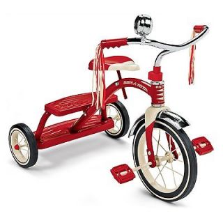 Radio Flyer 33 Steel and Chrome Classic Red Tricycle (12 Front Wheel)