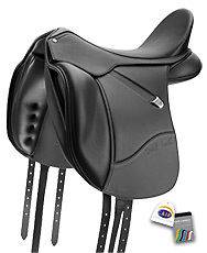2011 New Bates Isabell Dressage Saddle   CAIR   17.5