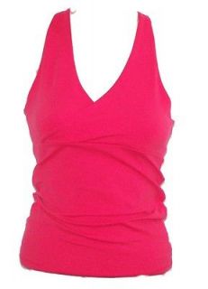 Margarita Top 521 Activewear Fitness Yoga NWT Supplex Workout Red S/1 