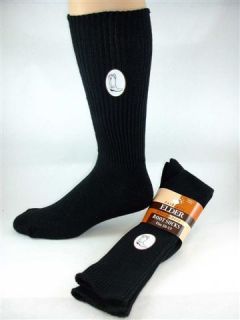 ELDERs cotton western boot sock for men in black