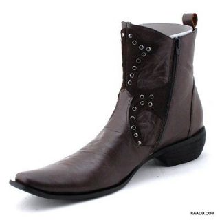 XL0181 CLEVIS Mens fashion Boot Brwon