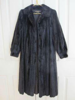 black mink coats