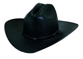 Scala Mens Toyo Straw Cattleman Cowboy Hat