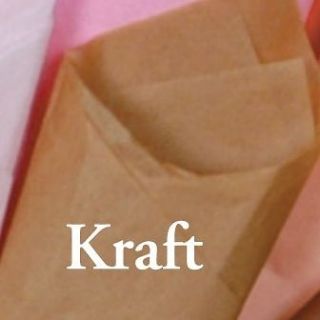 KRAFT TISSUE Paper brown Large 20 x 30 Top Quality Satin Wrap Brand 