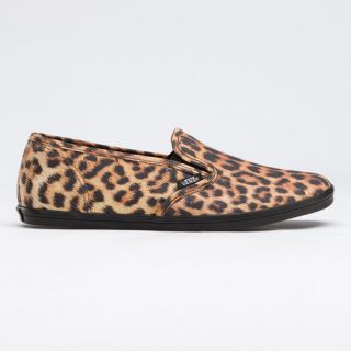 Vans Leopard Slip On Lo Pro Shoes Black   Ships Free!