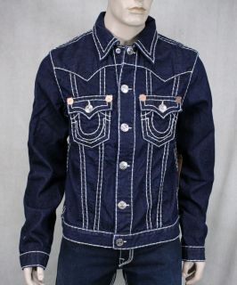 True Religion Jeans Denim Jacket JIMMY Super T BODY RINSE 24900NBT2