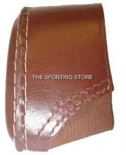 Bridle leather Slip on Recoil Pad clay / game shooting