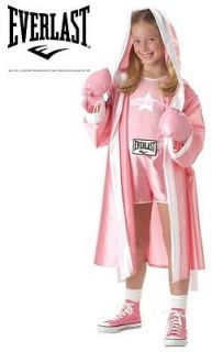 Everlast Girl Boxer Costume Pink, Child, Large 10 12
