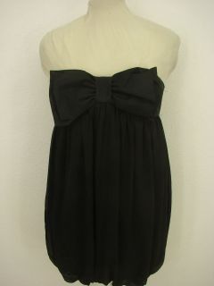   CYRUS XL Bow Bustline Polyester Formal Evening LBD Little Black Dress
