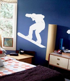 Snowboarder Kids Room Wall Decal Decor