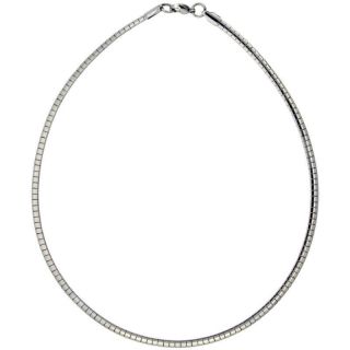 stainless steel omega necklace in Necklaces & Pendants