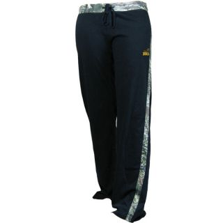   Girl Black Lounge Pants with Max 1 Camo Accents Pajama Pants RG406BLK