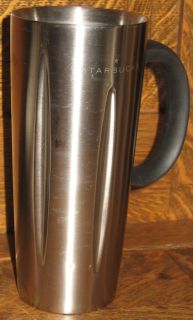 Tall Starbucks Travel Coffee Mug Cup 2003 Barista Stainless Steel 