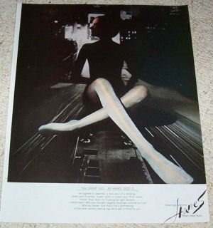 1966 Hanes Pantyhose stockings hosiery SEXY 1 page AD