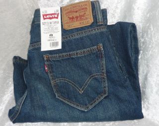 Levis 521 Slim Tapered Jeans mens sizes; 29, 30, 31, 32, 33 NEW