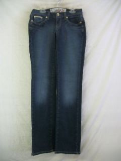 New Juniors ENYCE Straight Leg Stretch Jeans 7 NWOT