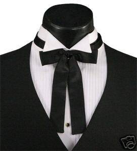 Adult Black KENTUCKY Tie Colonel Sanders String Tie Tux NEW