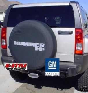 HUMMER H3 SOFT TIRE COVER WITH HUMMER LOGO (Fits Hummer H3)