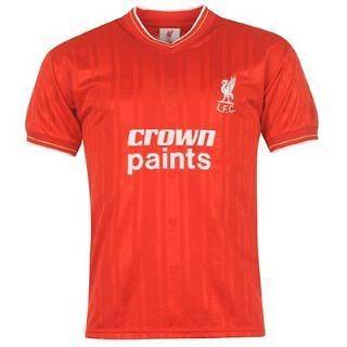 Mens Retro Jersey   Liverpool FC 1986 Home Shirt   Size S M L XL XXL