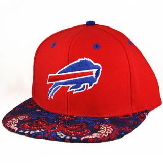 Custom Buffalo Bills Damask Snapback Hat Cap Starter NEW