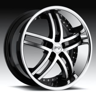 22 Niche 22 inch ESSENCE RIMS Wheels & TIRES Package for Dodge 