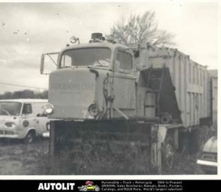 1948 ? Snowtron Snow Plow Truck Photo