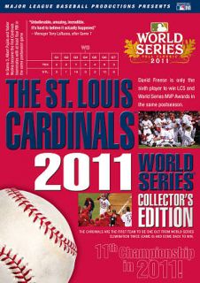MLB 2011 World Series DVD, 2011, 8 Disc Set, Collectors Edition 