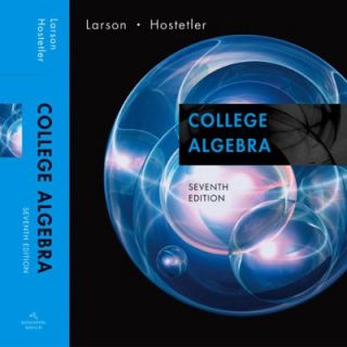   Algebra by Ron Larson and Robert P. Hostetler 2006, Hardcover