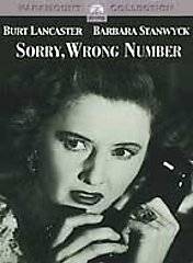 Sorry, Wrong Number (DVD, 2002) (DVD, 2002)