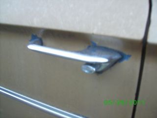 1964 64 FORD GALAXIE 500 DRIVERS SIDE REAR DOOR HANDLE HARDTOP 4DR 