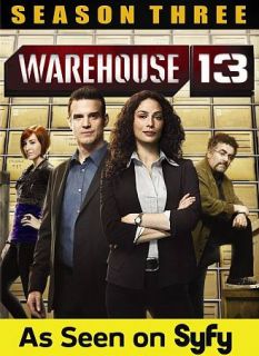 Warehouse 13 Season 3 DVD, 2012, 3 Disc Set