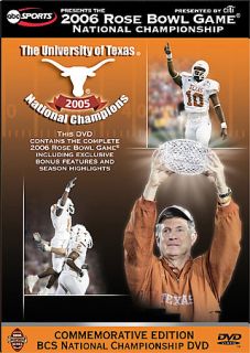 2006 Rose Bowl   Texas Vs. USC DVD, 2006
