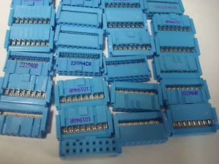 16 Pin IDC Flat Ribbon Cable Connector lot of 25