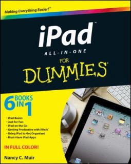 iPad All in One for Dummies by Nancy C. Muir 2011, Paperback