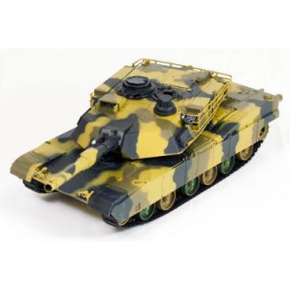 RC M1A2 Abrams 124 Airsoft Battle Tank RTR NEW