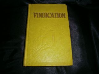 1932 WATCHTOWER RAINBOW BOOK Vindication #3 BOOK RARE JEHOVAH 