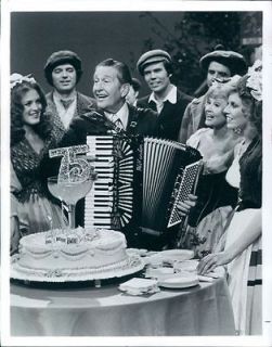 1992 TV Entertainer Musician Lawrence Welk Birthday With Friends Wire 