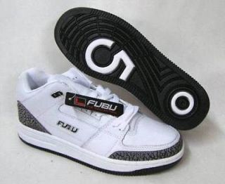 Fubu Fastbreak Youth White Sneaker Shoe Size 7 M