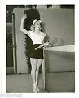 1954 ORIGINAL Pin Up Girl Actress Abbe Lane Legs
