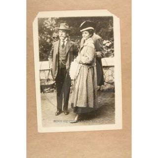 Picture CHARLES E. HUGHES With Wife (1920)