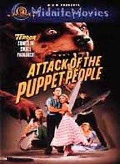 Attack of the Puppet People (DVD, 2001, Midnite Movies)